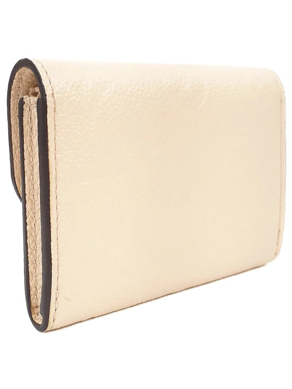 Louis Vuitton Bi fold Monogram Short Wallet Rosalie Empreinte Portemonnaie Brown